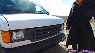 Busty blonde drilled anal in fantasy cosplay outfit!