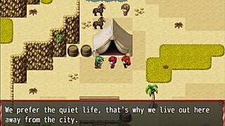 Nun's First Blowjob In Harem Hentai