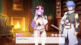 Doris Rides Cock Intensely in Anime Episode One