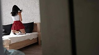 Voyeur Stepsister Rides For Silence