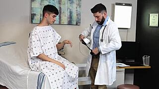 doctor helping the patient feel good after getting injured during his play - doctorblows