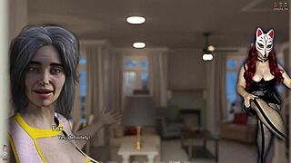 Mature MILF flashes pussy upskirt in Golden Boy 17.