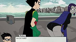 Eighteen Titans Part Seven in Cartoon Parody Game