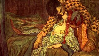 Vintage Erotic Illustration From Retro Comic