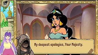 Queen trainer part 1 princess jasmine