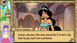 Queen trainer part 1 princess jasmine