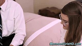 i can't resist sucking that huge cock in wild mormon teen group