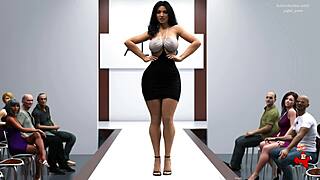 Anna Exciting Affection SE2 Catwalk Playthrough Ep 54 on Balcony!