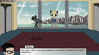 Eighteen Titans Part Seven in Cartoon Parody Game