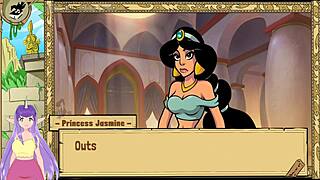 Queen trainer part 1 princess jasmine