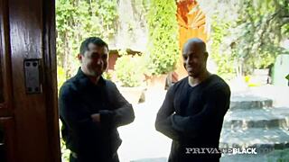 privateblack - stacy snake gets double dicked by bbcs in wild dp action