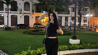 Blowjob in Restaurant Caught on Public Display