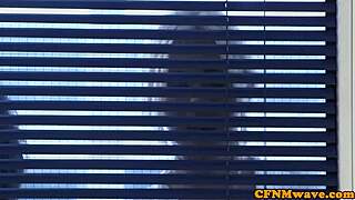 British Doms Humiliate Sub With Glamorous Group Handjob In Office Breakroom