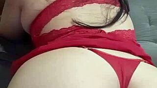 Mamãe Noel Cavala Takes Big Cock in Ass