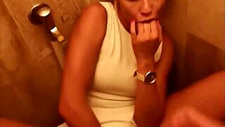 Yo, we got caught banging hard in the public toilet!