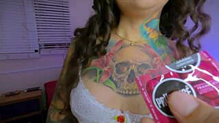 Brunette With Curly Hair Fucks Her First Fan