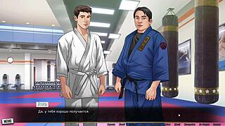 Milf Boss Rides Cock In Doggystyle During Gameplay