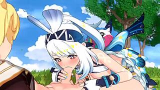 i have this cute 3d anime video with creampie