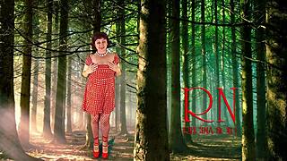 Giant Secretary Towers Over Shocked Office Manager