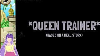 Queen trainer part 1 princess jasmine