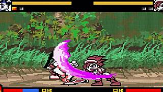 Futanari fighters climax in rough sex fight on the ring.