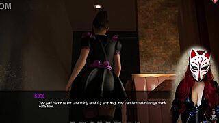 Hey Kate, ready for maid cosplay fun tonight?