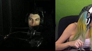 Joycgee and Trainwrecks Perform in Their Live Webcam Show with Interactive Fun