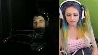 Joycgee and Trainwrecks Perform in Their Live Webcam Show with Interactive Fun