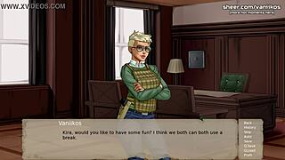 Horny blonde teen with big ass craves office creampie. She gets pounded hard in apocalyptic tale!