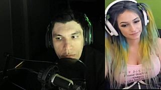 Joycgee and Trainwrecks Perform in Their Live Webcam Show with Interactive Fun