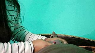 Indian step sister gets pounded hard in wild sex clip. Damn, it's intense!