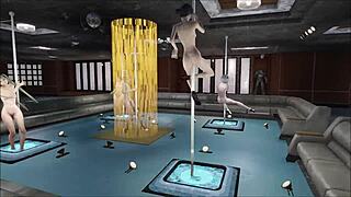 Fallout 4多人钢管舞热舞
