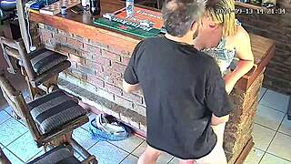 Caught wife cheating with best friend under skirt!