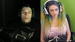 Joycgee and Trainwrecks Perform in Their Live Webcam Show with Interactive Fun