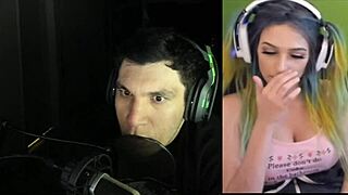 Joycgee and Trainwrecks Perform in Their Live Webcam Show with Interactive Fun