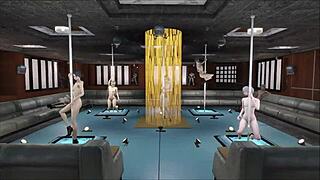 Fallout 4多人钢管舞热舞