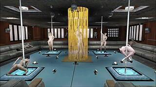 Fallout 4多人钢管舞热舞