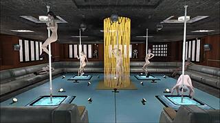 Fallout 4多人钢管舞热舞