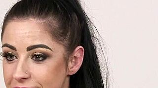 Spicy Sex Kitten Gets Cum Shot on Her Face Swallowing All the Jizm in Blowbang Bukkake