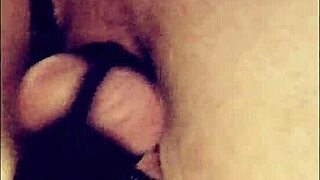 Teenage sissy says, this homemade toy stretches my hole so good