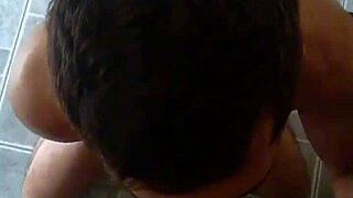 Traffic Light Guy Squeezes Cock, I Take Him to Roof for Intense Suck on Monster Dick