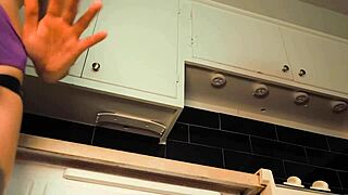 Two lesbians play wildly with a magic wand