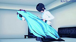 Hatsune Miku and Kagamine Rin Engage in Intense Sex Scenes in Vocaloid Hentai
