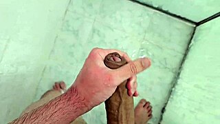 Cumming in the shower, so sexy