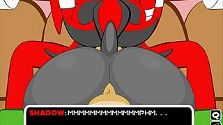 shadow TAKES cock deep in her tight furry pussy