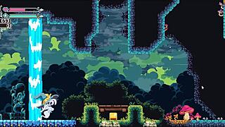 像素风巫女色情游戏，怪物大屌乳交加脸射，第13集