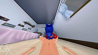 Anime Hentai Game Gaming Mita Cappie Sex in Various Positions and Blowjob