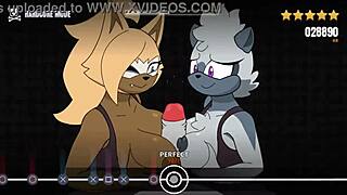 Beatbanger Surprise Guests: Furry Characters in Intense Action