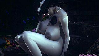 lady dimitresku, show us that wild fingering and squirting in 3d hentai!