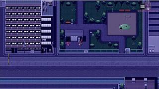 夜行12 躲在男廁偷偷自慰到高潮